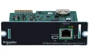 APC AP9640 APC UPS Tarjeta de gestión de red 3 Fuente de alimentación ininterrumpida Accesorio Tarjeta de gestión de red