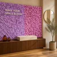 Karangan Bunga Hydrangea Kain Flock Standar HF 01 untuk Latar Belakang Studio Pernikahan, Perlengkapan Fotografi, Dekorasi Rumah, Grosir