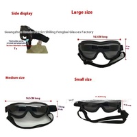 Lunettes de protection UV pour animaux de compagnie Maple Cypress, élégantes, avec sangles élastiques réglables, verres en silicone, protection anti-éclaboussures renforcée