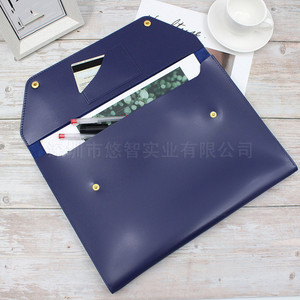 <b>A4</b> Tablet Bag/Briefcase, Leather Laptop Cover, Document Bag/<b>File</b> Folder (Customizable) - Product Image 1