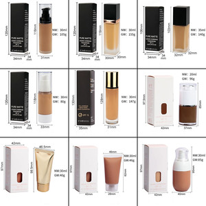 Bán Buôn Không Thấm Nước Đầy Đủ Bìa Dầu Sang Trọng Miễn Phí Trang Điểm Nhãn Hiệu Riêng Nền Tảng Chất Lỏng - Product Image 6