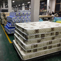 Roulé Pas Cher Mousse Matelas En Gros Prix 6 Pouces unique double reine taille comprimé Mousse Matelas hôtel supplémentaire lit matelas