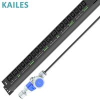 KAILES(KLS) K66 MD PDU intelligent haut de gamme avec double point de contrôle réseau et 20 prises 200-240VAC pour les centres de données