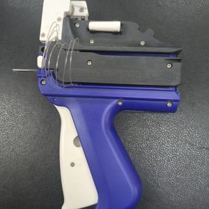 Tag Attaching <b>Gun</b> for Garment Hook and Loop Standard Type ABS Material Blue Color Eco-Friendly & Convenient - Product Image 1