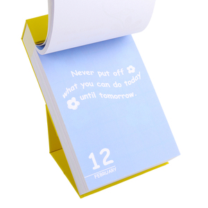 Calendario da Tavolo di Lusso con Fogli Staccabili per <span class=keywords><strong>365</strong></span> Giorni, Calendario Ispirazionale - Product Image 2