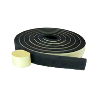 Bande d'étanchéité auto-adhésive en mousse PU, adhésif simple face, ruban éponge ignifuge, joint en mousse antichoc et anti-poussière