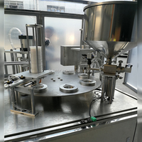 Machine industrielle chinoise automatique de remplissage de cône de crème glacée de lait de yaourt
