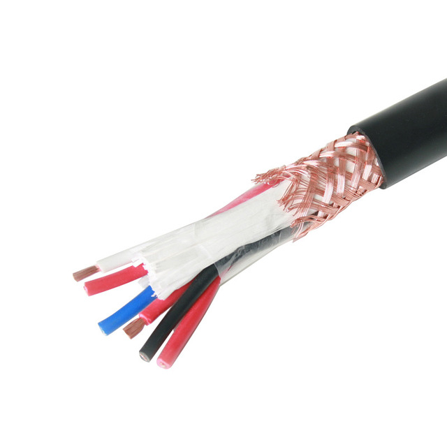 KVVP Control Cable 8 10 Core 0.75mm PVC Sheathed Copper KVVRP Industry Computer Control Cable