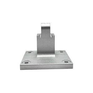 Soporte de Gancho Cuadrado de Aluminio Fundido a Medida, Soporte Pivotante Mecanizado por CNC con 4 Orificios de Montaje para Ensamblaje Mecánico de Automatización - Product Image 1