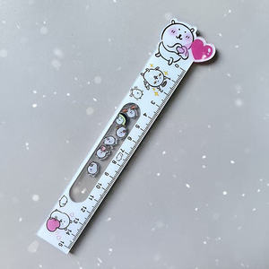 Règle en acrylique de shaker d'image de dessin animé drôle personnalisé outil de conception en plastique promotionnel pour les créateurs de mode - Product Image 3