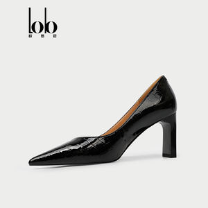 รองเท้าส้นสูงหัวแหลมคุณภาพสูงสำหรับผู้หญิงรองเท้าลำลองหนัง<span class=keywords><strong>แท้</strong></span>สีดำระบายอากาศได้ดีเทรนด์แฟชั่นฤดูใบไม้ผลิ - Product Image 3