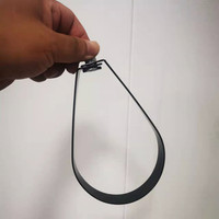 Tiancheng – Support de suspension en forme de poire en métal galvanisé de haute qualité M8/M10, à charnière électrostatique, pour tuyaux et tubes, OEM/ODM 1