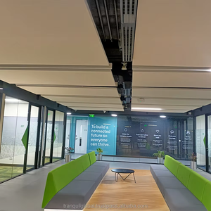 Gạch Trần sợi thủy tinh âm thanh với nhiều màu có sẵn trần giả treo tấm âm thanh cho trần trang trí - Product Image 3