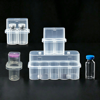 Boîtes personnalisées pour flacons en plastique transparent de 3 ml et 10 ml *1, étuis de rangement pour flacons Cillin, étuis de voyage, matériaux recyclés, porte-flacons