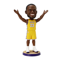 Figurines Bobblehead de joueur de basket-ball personnalisées | Cadeau de fan de sport personnalisé | Souvenir d'anniversaire/jour de jeu et décor de collection