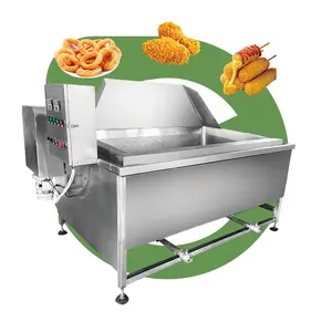 Freidora De Chifles Aceite 6 Indústria Pequeno Lote 150l Óleo Água Fritadeira Gás Elétrica Peixe Fry Machine