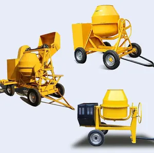 Diesel/Electric/Gasoline Single Phase Electric Concrete Mixer Motor 1 Yard Concrete Mixer Sino Concrete Mixers