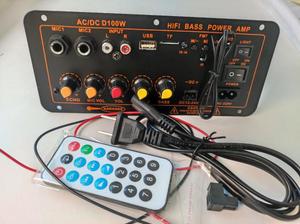 Đa Chức Năng 100W D100 Bt Khuếch Đại Âm Thanh Hội Đồng Quản Trị Với Kép Microphone Loa Siêu Trầm Amp <span class=keywords><strong>Module</strong></span>, <span class=keywords><strong>12V</strong></span> 24V - Product Image 6