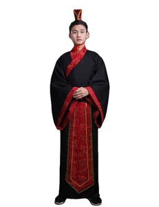 Robe chinoise, costumes de chevalier ancien, kimono pour hommes, costume traditionnel chinois vintage ethnique, costume de scène, costume de danse Hanfu - Product Image 1