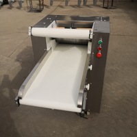Machine à rouler et à presser la pâte motorisée en acier inoxydable pour usage en restaurant, pour la fabrication de nouilles, haute efficacité, automatique, pour la farine