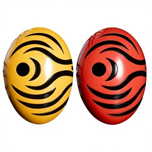 <span class=keywords><strong>Masque</strong></span> intégral de cosplay pour homme adulte, version noire, inspiré du film « <span class=keywords><strong>Obito</strong></span>/Tobi », objet de collection. - Product Image 1