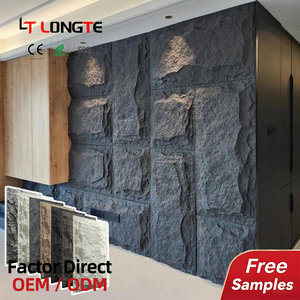 Revestimiento de Piedra Artificial de Poliuretano de Diseño Moderno, Panel de Pared de Piedra PU 3D Ecológico - Product Image 1