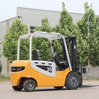 Chariot élévateur électrique 3500 kg, chariot élévateur électrique tout-terrain, chariot élévateur électrique pour le secteur pharmaceutique