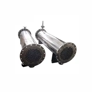 DYMACHINE Heat Transfer Stainless Steel Shell and Tube Heat Exchangers