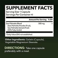 Prix d'usine – Complément à base de Saw Palmetto pour la santé de la prostate masculine, la croissance des cheveux et la santé urinaire