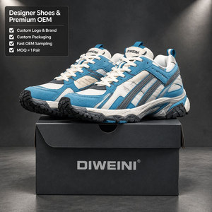 Zapatillas de Diseño de Lujo para Hombre y Mujer, Alta Calidad, Azules, Estilo Y2K, Malla Transpirable, Nuevas - Product Image 1