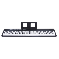 Piano pliable BDMUSIC 88 touches avec MIDI et sensibilité au toucher, clavier musical, piano chinois pour l'exportation