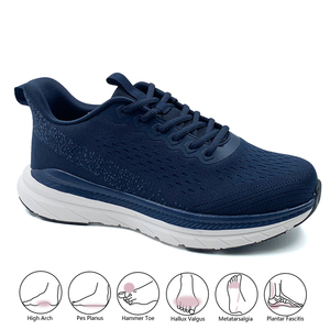 รองเท้าบำบัดแบบกว้างพิเศษ ระบายอากาศได้ดี เหมาะสำหรับผู้มีปัญหาฝ่าเท้าบวม รองเท้าสำหรับดูแลเท้า รองเท้าสำหรับผู้มีปัญหาหัวแม่เท้าเอียง รองเท้าสำหรับดูแลแผลเป็น รองเท้าสำหรับผู้มีอาการบวมน้ำ - Product Image 1