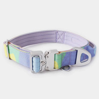 Correa y Collar Tácticos para Mascotas con Hebilla de Liberación Rápida de Aluminio Aeronáutico Duradero, Personalizados por el Fabricante con Impresión Personalizada
