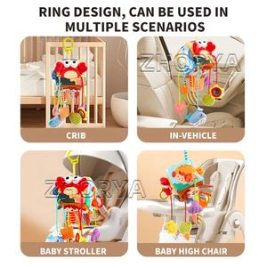 Zhorya Juguetes Educativos Montessori para Bebés, Cubo de Tela Suave con Diseño Oceánico, Bloque de Tela Sensorial para Niños - Product Image 5