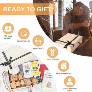 Meilleur ensemble cadeau de pendaison de crémaillère 2024 pour couple, première famille – Cadeaux de pendaison de crémaillère de qualité en gros pour les nouveaux amoureux et les jeunes familles - Product Image 3