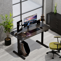 Escritorio de Computadora Eléctrico Inteligente Moderno Huaxin HX-G-005 de Altura Ajustable, con Base de Aluminio Convertible, Garantía de 2 Años para Oficina