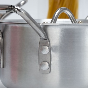 Nông Hot Bán 14Pcs Chứng Khoán Nhôm Bộ Nồi Súp Chậu Có Nắp Đậy Các Mặt Hàng Nhà Bếp Cho Nấu Ăn Bộ Bếp - Product Image 5