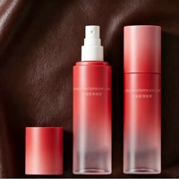Flacon pulvérisateur cosmétique de luxe 100 ml en PETG pour démaquillant, tonique, sérum, avec pompe pulvérisatrice.