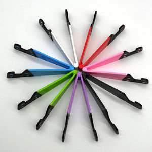 Custom Universal Plastic Folding Phone Stand Mobile Phone Desk Phone Accessory Phone <b>Holder</b> for iPad <b>iPhone</b> Samsung Tablets - Product Image 4