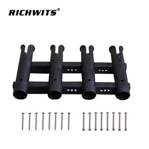 Nouvel équipement de pêche en plastique à quatre tubes avec support en nylon, résistant à la rouille et à la corrosion, pour la navigation de plaisance et le yacht - Product Image 3