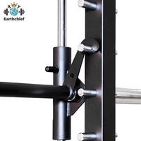 Machine Smith professionnelle en acier de haute qualité, demi-rack multifonctionnel pour l'exercice de musculation et de squat