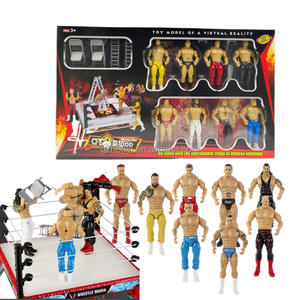 Jouets pour garçons, jeu <span class=keywords><strong>de</strong></span> lutte avec figurines <span class=keywords><strong>de</strong></span> lutteurs, <span class=keywords><strong>ring</strong></span> <span class=keywords><strong>de</strong></span> lutte, jouets <span class=keywords><strong>de</strong></span> lutte pour enfants - Product Image 3