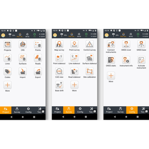 Giá rẻ giá mạnh mẽ <span class=keywords><strong>GPS</strong></span> rtk lĩnh vực phần mềm landstar8 Android OS dữ liệu thu thập ứng dụng phần mềm chương trình cho CHC gnss rtk - Product Image 3
