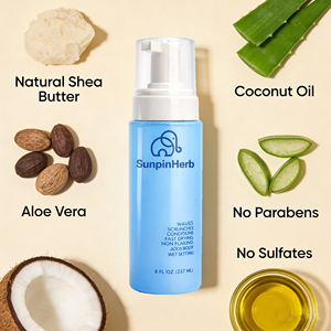 Mousse Coiffante Volumisante et Anti-Frisottis aux Herbes pour Tresses, Locks, Boucles et Cheveux Afro – Séchage Rapide, Sans Résidus – Brillance et Volume – Qualité Salon – OEM - Product Image 5