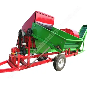 Máquina de recolección de cacahuetes verdes, maquinaria agrícola, recolector de cacahuetes