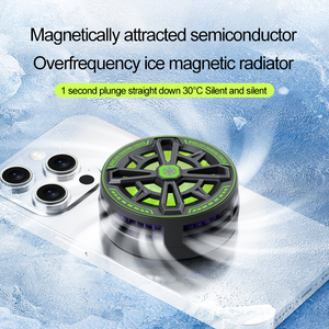 Ventola di Raffreddamento per Gaming Mobile con Supporto Magnetico per Ricarica Wireless Veloce e Funzione di Raffreddamento per iPhone e Samsung - Product Image 2