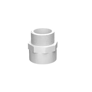 UPVC SCH 40 Pipe Fittings and Price Factory Direct Irrigation Pipe PVC D2466 Plastic Include Female and Male Thread