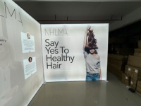 Panneau publicitaire LED modulaire 10x20, stand d'exposition 3x6, présentoir pour salon professionnel, boîte à lumière par sublimation, toile de fond, comptoir
