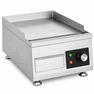 Commercial Electric <b>Flat</b> <b>Top</b> <b>Griddle</b> Countertop 220V Restaurant Grill for Burger Steak Bacon Egg Fast Food Cooking - Product Image 1