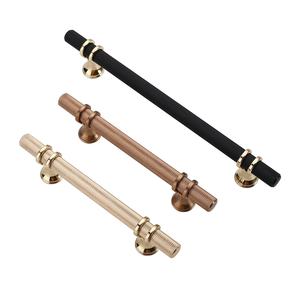 Poignées de tiroir de cuisine nordiques dorées, poignées de <span class=keywords><strong>placard</strong></span> en laiton, boutons en relief, meubles, armoires, <span class=keywords><strong>porte</strong></span>, poignée moletée, poignée moletée 4451B - Product Image 4